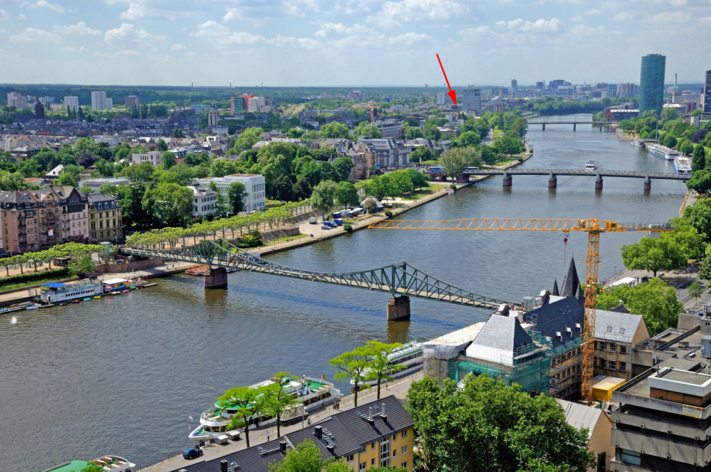 Main river, Frankfurt am Main, Hesse, Germany, Europe